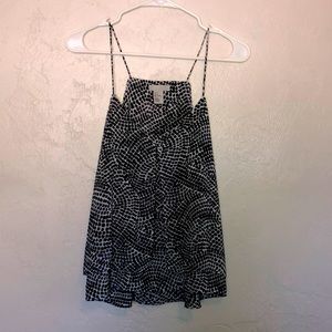 Spaghetti strap Polyester shirt